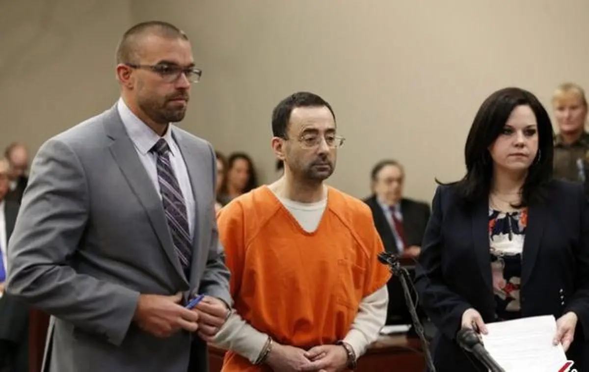 60 سال زندان،مجازات پزشک تیم ژیمناستیک آمریکا برای تجاوز به ۱۳۰ زن