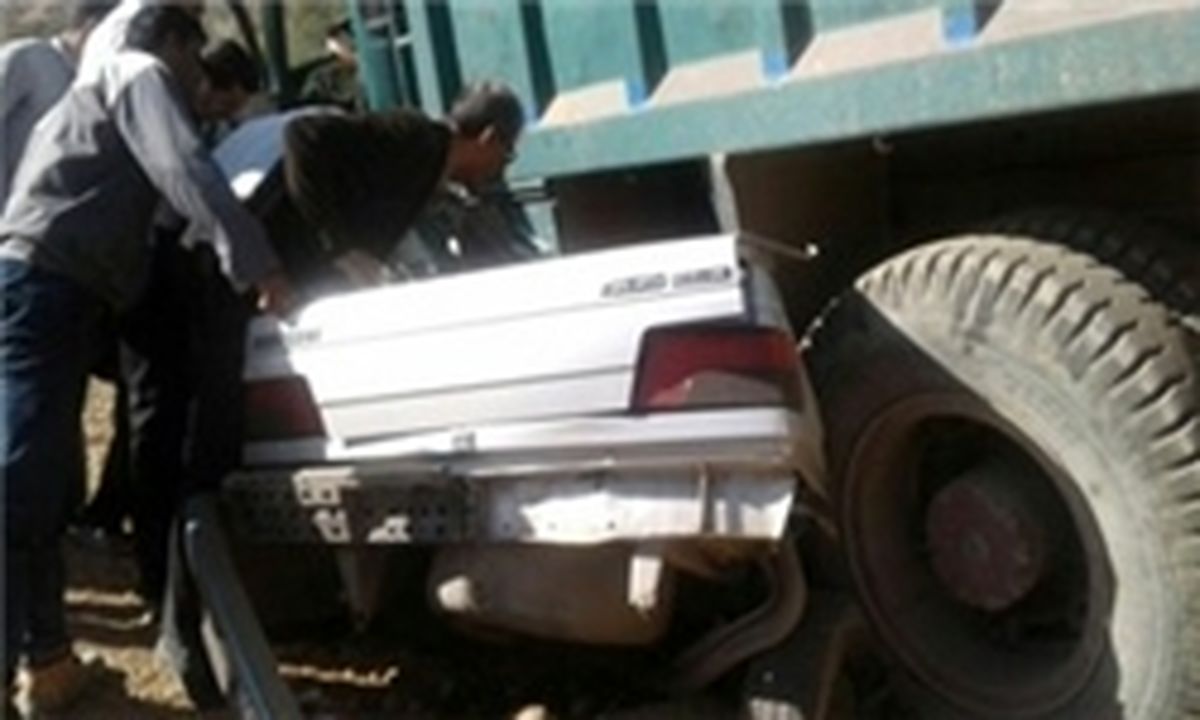 کشته و مجروح شدن 5 نفر در حادثه محور « ایرانشهر ـ خاش»