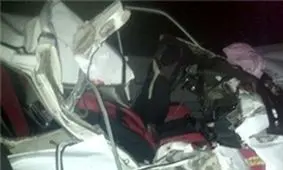 5 کشته بر اثر تصادف در محور زاهدان ـ زابل/ انتقال اجساد به پزشکی قانونی زاهدان