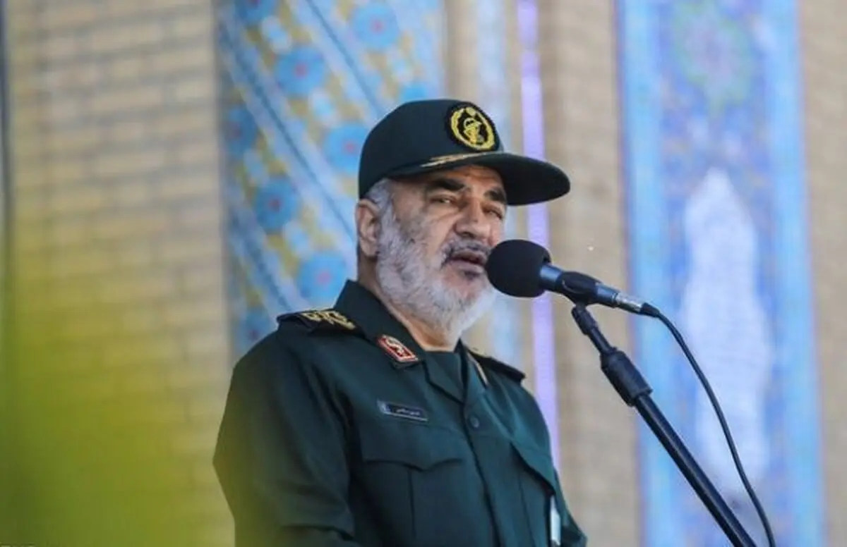 سردار سلامی: آتش زدن تصویر پادشاه عربستان در فلسطین نشانه شکست سعودی هاست