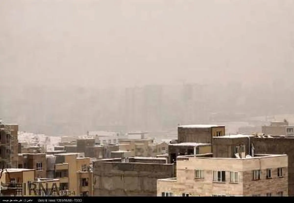 احتمال تشدید آلودگی هوای تبریز در ساعات آینده