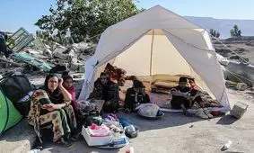 90 درصد مردم قصرشیرین هنوز زیر چادرند