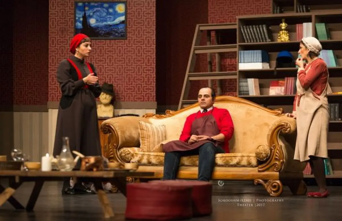 گزارش تصویری از نمایش «در انتظار آدولف»