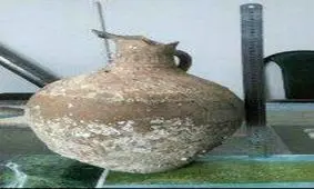 کشف کوزه سفالی توسط صیادان در ساحل تالش