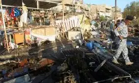 انفجار 2 بمب در مرکز بغداد +عکس