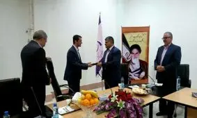 مدير شعب موسسه کوثر در استان لرستان معرفي شد