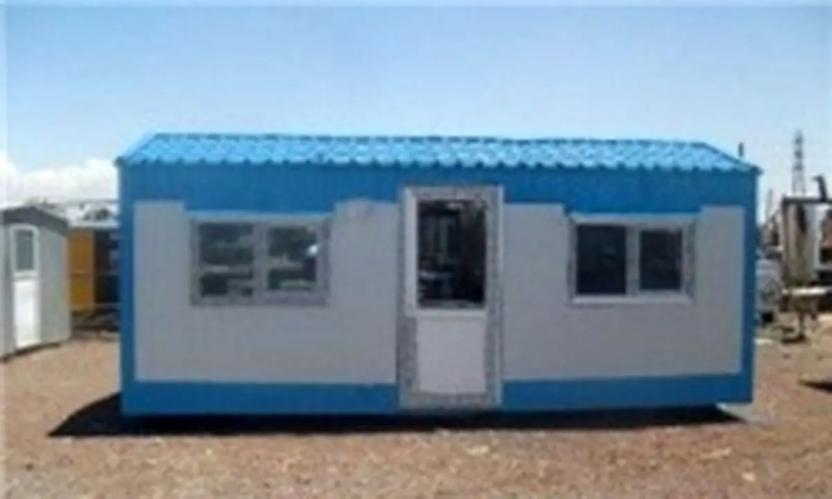 ارسال کانکس‌های بهداشتی - خورشیدی به مناطق زلزله‌زده کرمانشاه