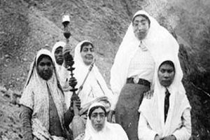 گردش کوهستانی زنان قاجار