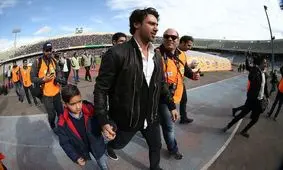 هواداری که به خاطر فرهاد مجیدی به خودش قمه زد