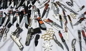 چاقوی ضامن‌دار و «ساتور» سلاح سرد نیست