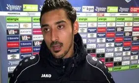 قوچان نژاد: نگران از دست رفتن جایگاهم در تیم ملی نیستم