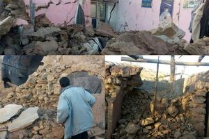 مصائب هوای سرد در مناطق زلزله زده کرمان