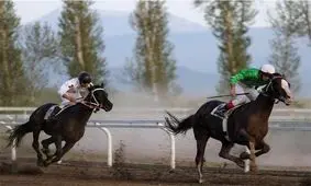 هفته نهم مسابقات کورس اسبدوانی پائیزه کشور در گنبدکاووس برگزار شد