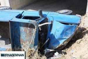 ۲ کشته بر اثر تصادف در جاده شاهرود میامی