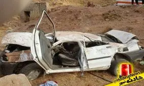 واژگونی خودرو در جاده بوشهر ۲ نفر را کشت