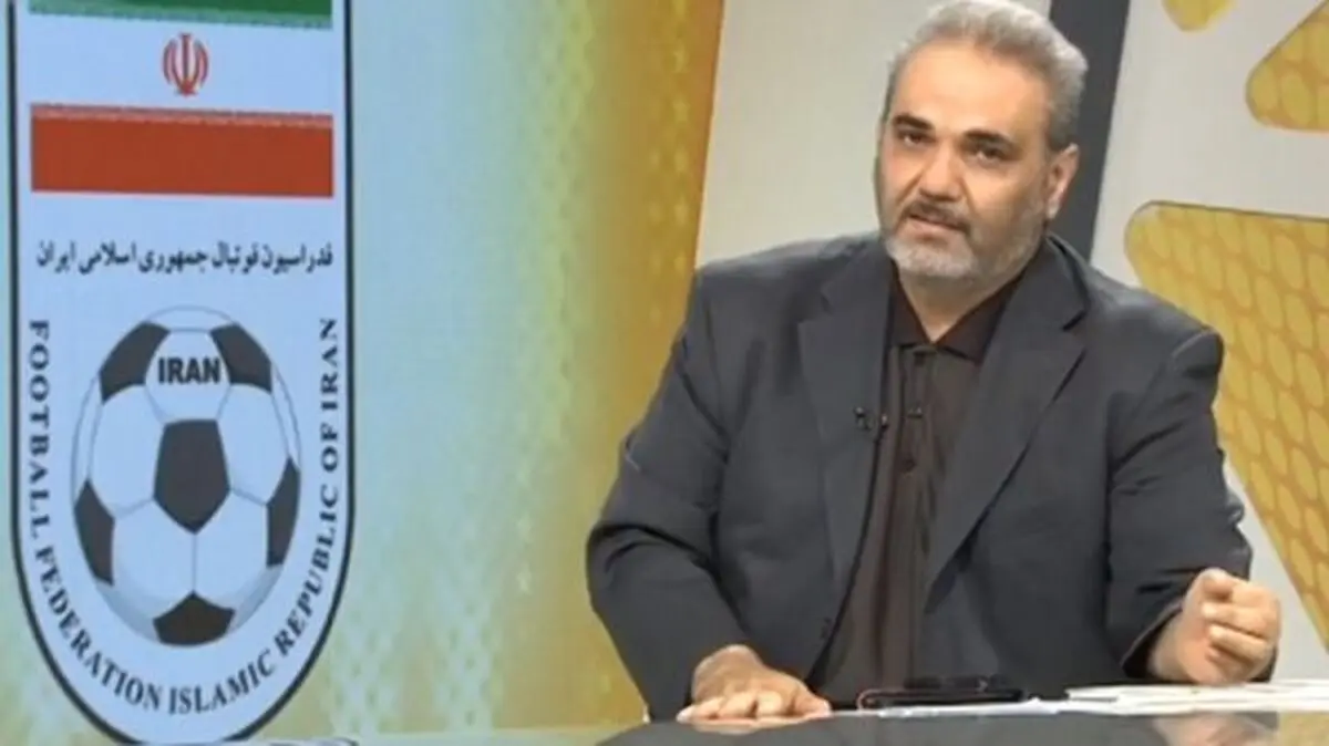 اشک‌های جواد خیابانی بعد از پایان بازی تیم منتخب ستارگان ایران و تیم منتخب پیشکسوتان کرمانشاه