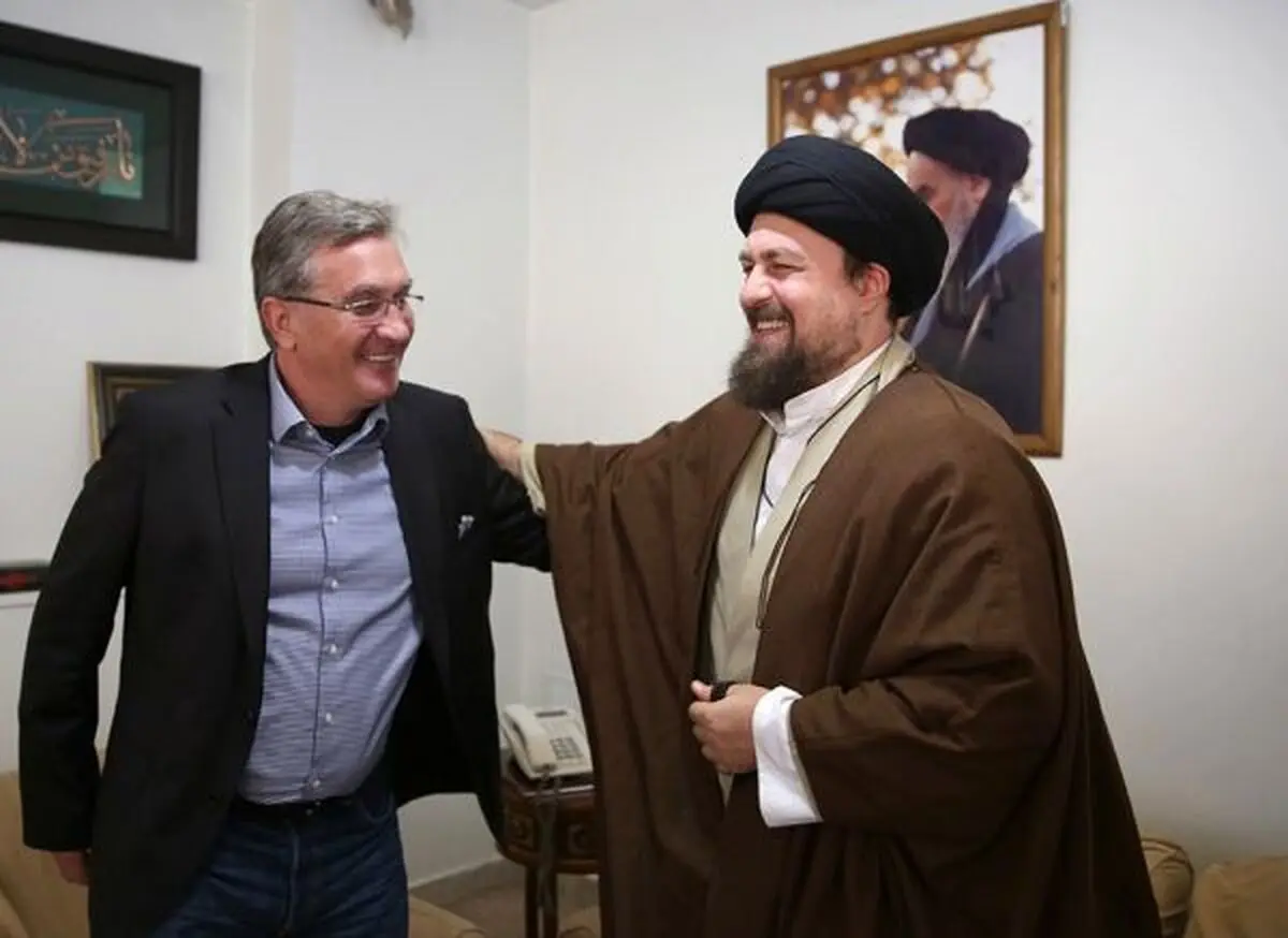 برانکو به دیدار سیدحسن خمینی رفت+عکس