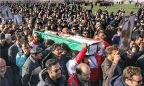 پیکر شهید ایمانی در قم تشییع شد