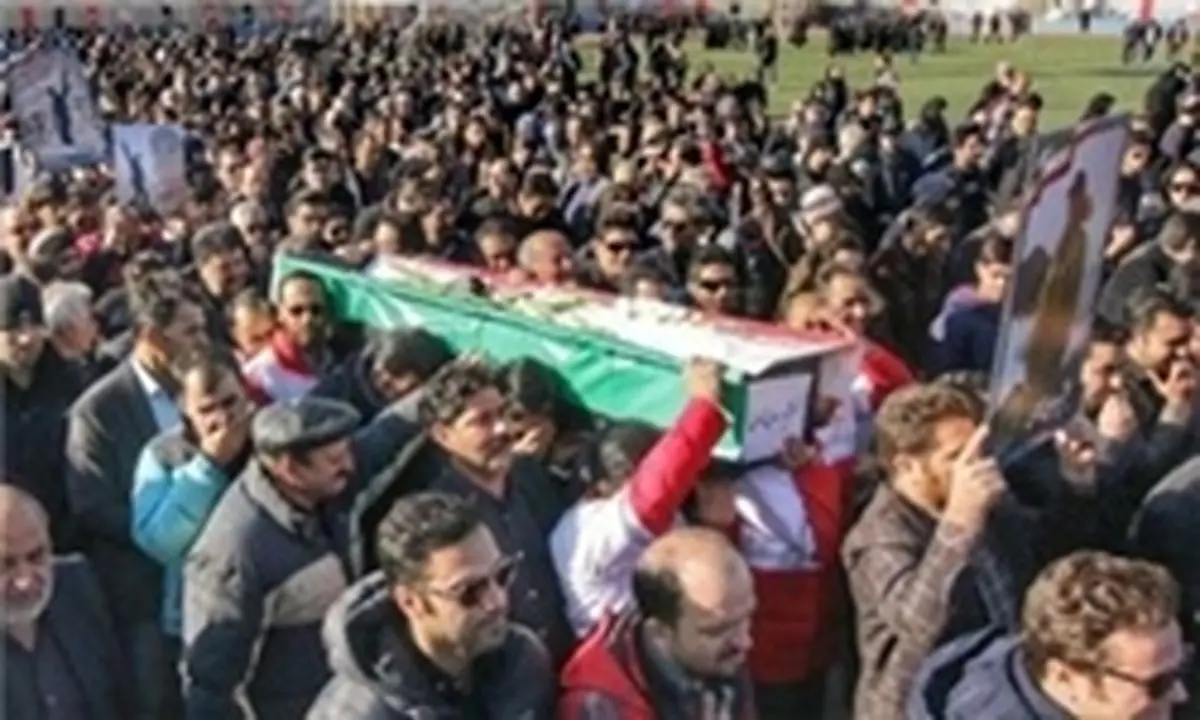 پیکر شهید ایمانی در قم تشییع شد