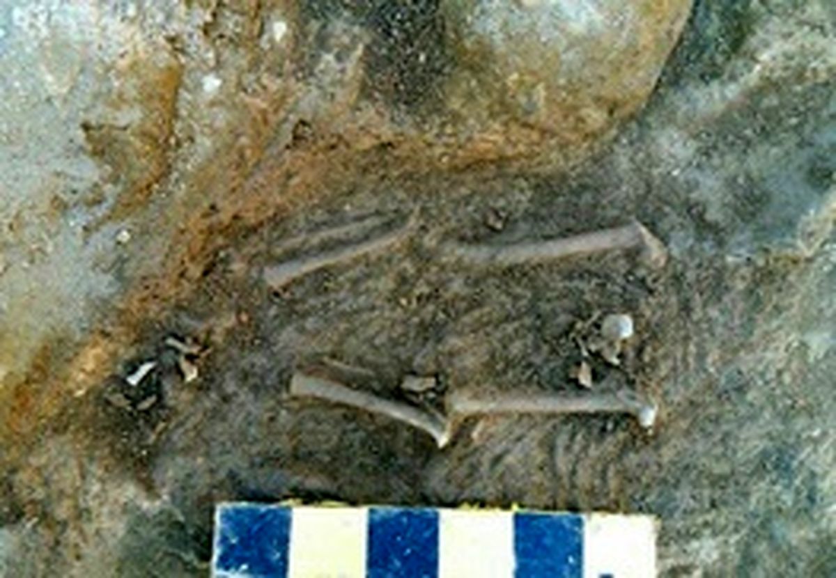 جسد ۲۸۰۰ ساله یک کودک در همدان کشف شد