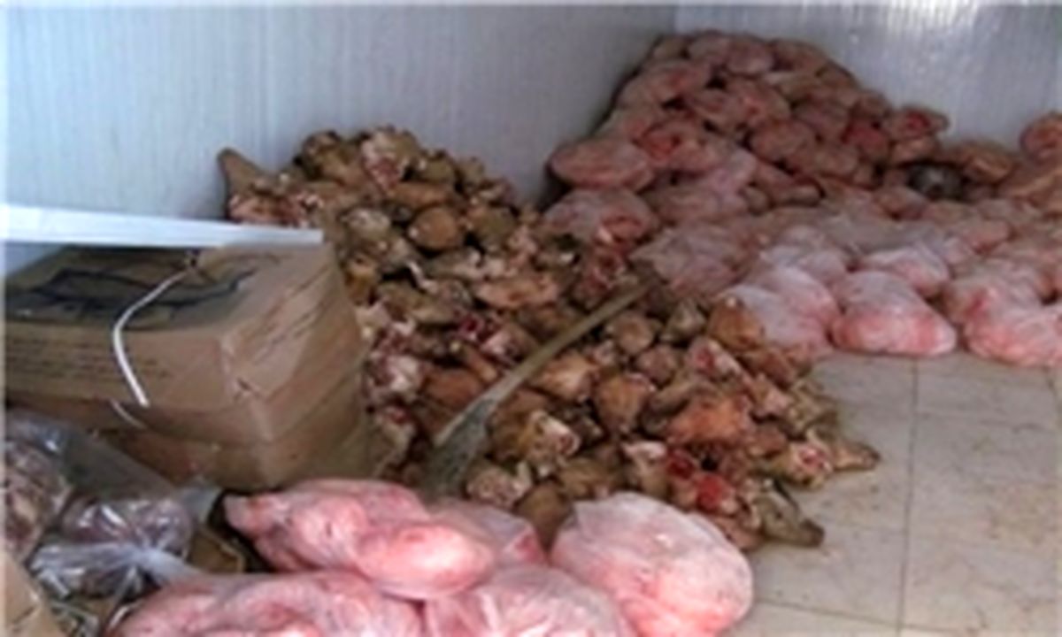 کشف 450 کیلوگرم گوشت فاسد در تهران