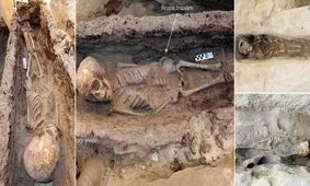 رمز و راز گور 4 کودک مصری در هاله ای از ابهام+تصاویر