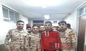 ستاره پرسپولیس از خدمت سربازی معاف شد+عکس