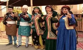 تیپ لُری «فاطمه گودرزی» در یک جشنواره!