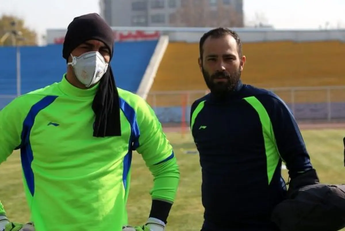 اعتراض جالب رحمتی به آلودگی هوا+عکس