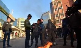 درگیری شدید خیابانی در سلیمانیه عراق