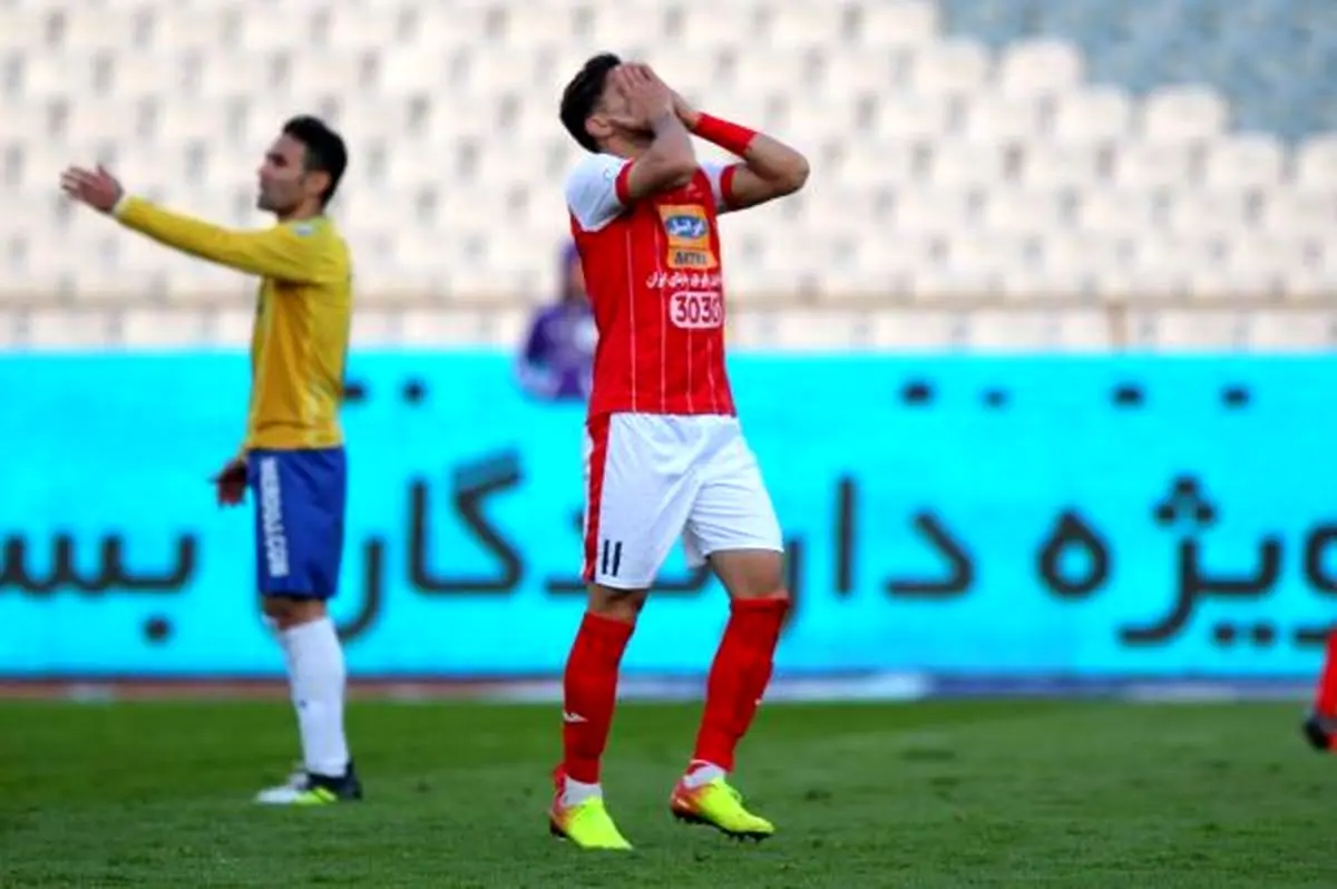 حذف پرسپولیس در ضربات پنالتی