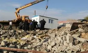 مردم زلزله‌زده راور به ۱۷۰۰ کانکس نیاز دارند