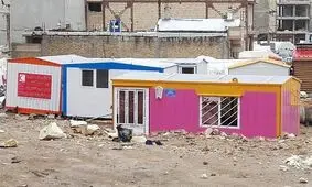 ارسال ۴۵ کانکس از سمنان به مناطق زلزله‌زده کرمانشاه