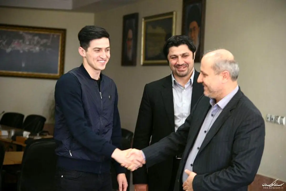 سردار آزمون با استاندار گلستان دیدار کرد