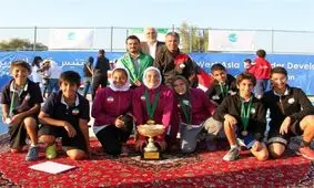 تنیس باز البرزی مقام دوم مسابقات غرب آسیا را کسب کرد