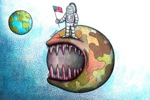 تلاش تسلیحاتی آمریکا در فضا