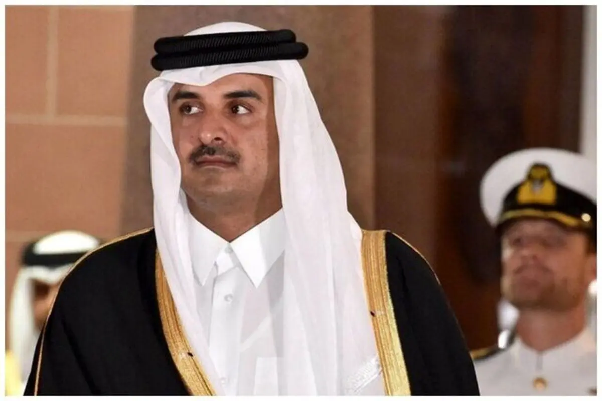 امیر قطر وارد تهران شد

