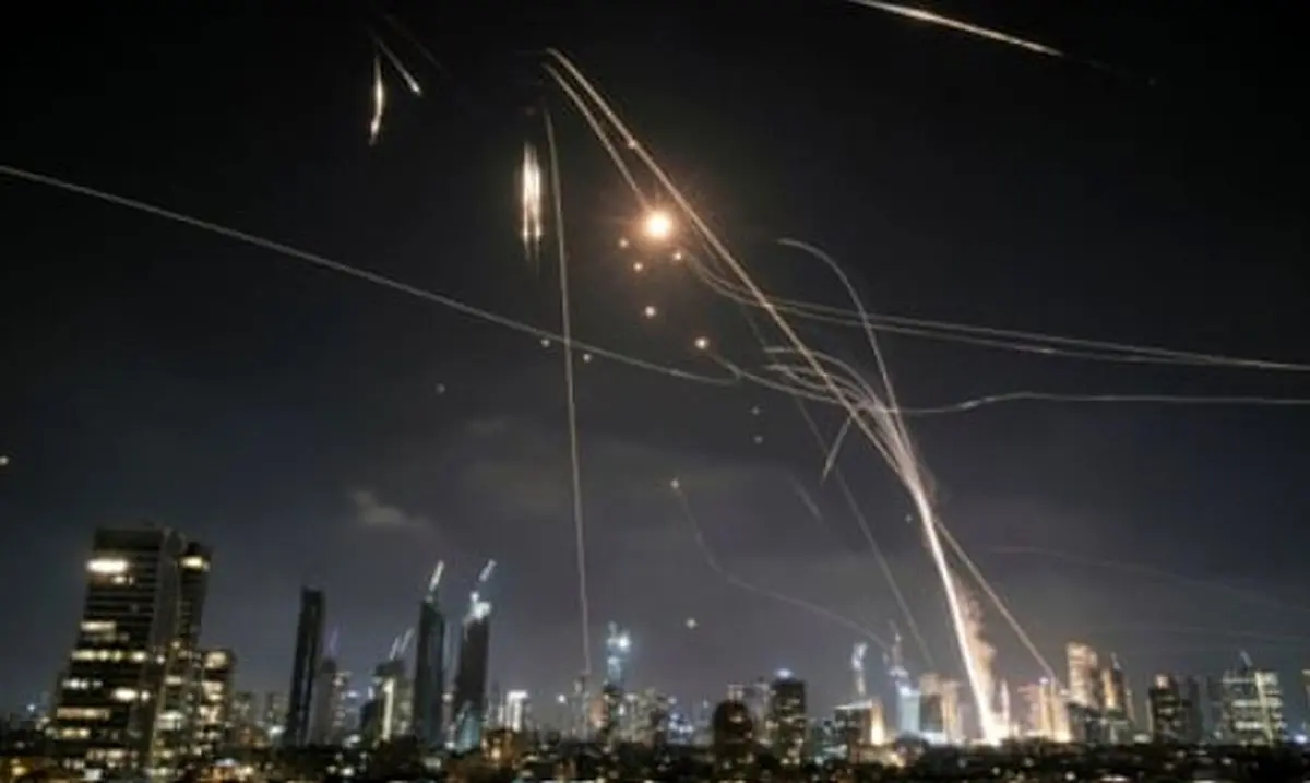 اولین شب سال با سر و صدای آژیر در سرزمین‌های اشغالی | فیلم