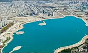 دریاچه چیتگر در آستانه خشک شدن