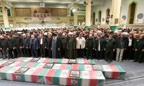 رهبر انقلاب: به برکت شهادت سردار زاهدی عظمت جمهوری اسلامی ایران ظاهر شد

