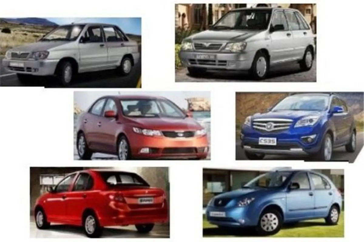 قیمت انواع محصولات سایپا ۹ مرداد ۹۷