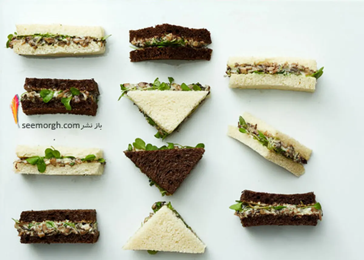 فینگر فود قارچ و نعنا، یک پیش غذای 20 دقیقه ای