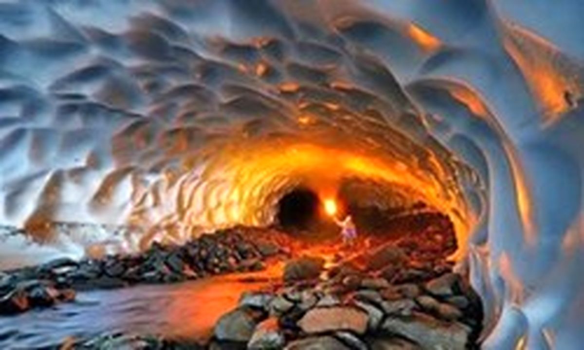 تجربه برف و سرما در چله تابستان/ روایتی از جاذبههای اعجابانگیزترین غار یخی ایران + فیلم و عکس