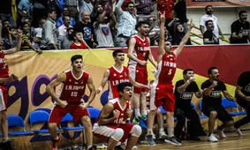 نایب قهرمانی نوجوانان بسکتبال در مسابقات آسیایی