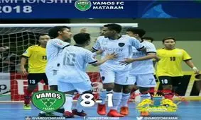 اولین پیرزوی جام باشگاه‌های فوتسال آسیا نصیب ایرانی‌ها شد