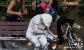 کار خجالت آور 4 پسر جوان با زن معلول! 