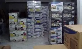 اصفهان| انبار دپوی میلیاردی لوازم خانگی قاچاق در اصفهان شناسایی شد