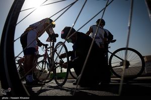 بانوی دوچرخه‌سوار سنندجی مدال برنز رقابت‌های قهرمانی کشور را کسب کرد