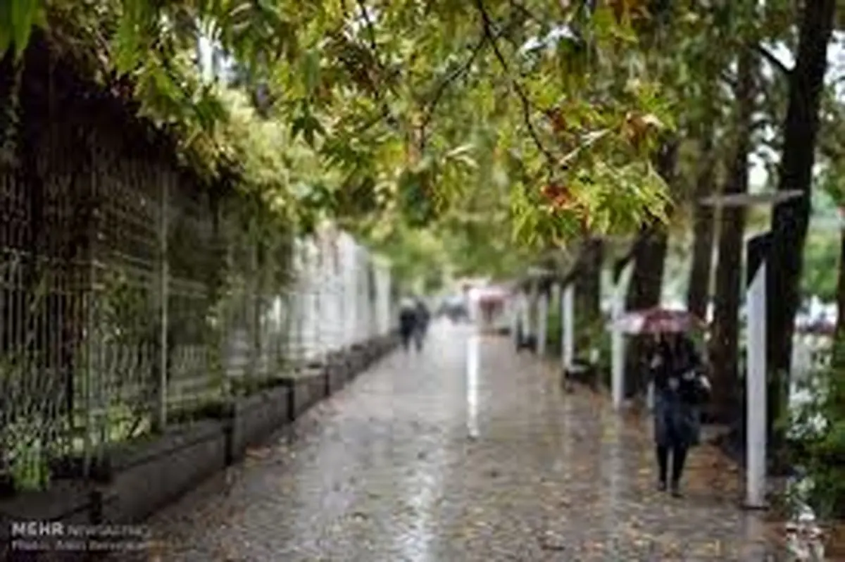 احتمال بارش‌های رگباری در برخی مناطق