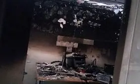 نجات ۲۴ شهروند در آتش سوزی کوی پردیس اهواز